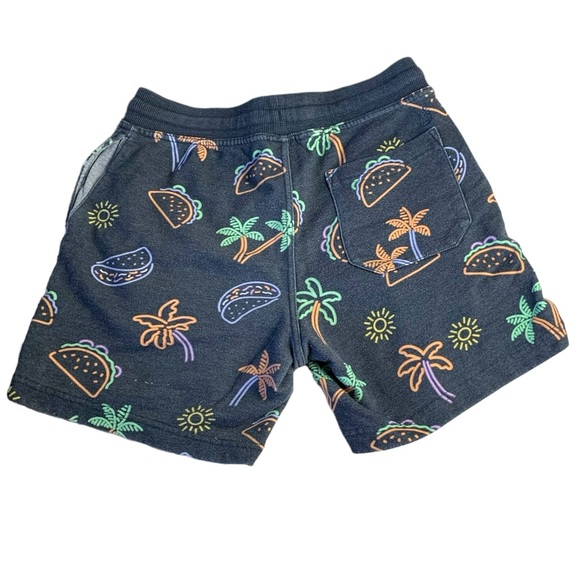 CHUBBIES Neon Snack Attack French Terry Lounge Shorts 7 inch size S - Picture 2 of 15